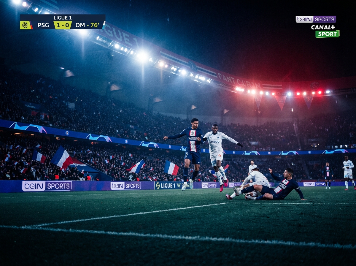 Match de Ligue 1 diffusé en direct et en IPTV 4K avec IPTV Pro